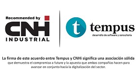 Foto de Tempus Informática firma un acuerdo con CNHi para la implantación de su solución DMS