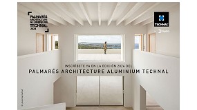 Foto de Abiertas las inscripciones al Palmars Architecture Aluminium Technal 2024