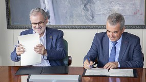 Foto de Aminer y la Universidad de Cantabria firman un convenio para reforzar la colaboracin con empresas del sector