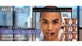 Foto de Maybelline New York lanza el primer Maquillaje virtual para el trabajo en Microsoft Teams