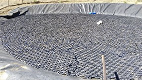 Picture of [es] Deplan instala en Lleida una cubierta flotante Hexa-Cover, que reduce la evaporacin y el crecimiento de algas