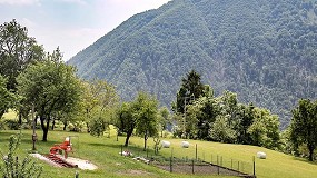 Foto de Aserradero, quesera y agricultura en los Alpes eslovenos