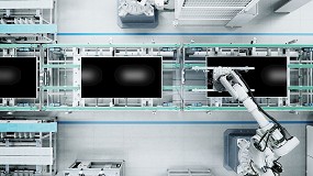 Foto de Los robots permiten una fabricacin precisa y adaptable de los productos electrnicos