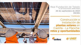 Foto de Soltec organiza la jornada 'Construccin e instalacin de plantas solares en Castilla-La Mancha'