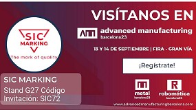 SIC Marking participar en la Feria MetalBarcelona 2023