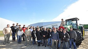 Foto de Visita de la ETSI Agrnomos de la UPM al Centro Integral de Formacin y Mrketing John Deere