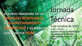 Picture of [es] Nueva jornada de Ashrae Spain Chapter: energas renovables, almacenamiento energtico y su relacin con el sector HVAC