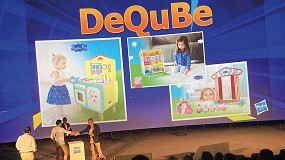 Foto de Deqube recibe el premio al ‘Mejor Proyecto de Innovación 2023’ durante el Partner Day de Hasbro