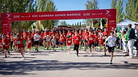 Foto de Ms de 3.000 personas participan en la XIII edicin de la carrera Down Madrid, patrocinada por Mitsubishi Electric