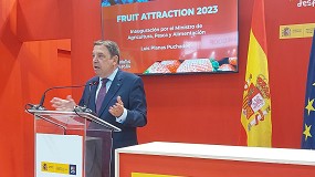 Foto de Planas resalta en Fruit Attraction la excelencia del sector hortofrutcola espaol