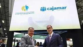 Foto de Acuerdo entre Cajamar y el Consejo de Ingenieros Agrcolas para la implantacin del cuaderno digital