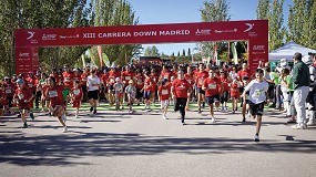 Foto de Ms de 3.000 personas participan en la XIII edicin de la carrera Down Madrid, patrocinada por Mitsubishi Electric