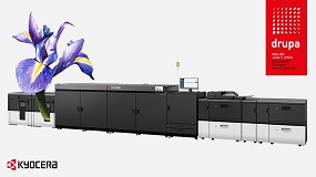 Foto de Kyocera presenta en Drupa 2024 Taskalfa Pro 55000c, su nuevo equipo de impresin profesional inkjet