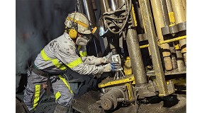 Fungibles de perforacin de Robit en la mina Aguas Teidas de Sandfire Matsa