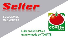 Tubos magnticos Selter instalados en una de las plantas de Conesa