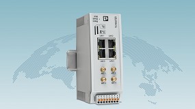 Picture of [es] Potente router de radiotelefona mvil 5G de Phoenix Contact para aplicaciones industriales