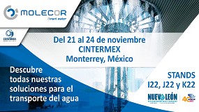 Foto de Molecor participa en la XXXV Convencin Anual y Expo de ANEAS en Monterrey, Mxico