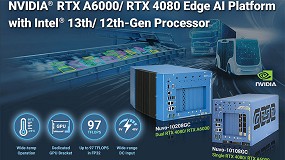 Foto de Plataformas de IA en el borde de Neousys con NVIDIA RTX A6000/ RTX 4080 y procesador Intel de 13 Generacin