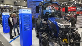 Agritechnica 2023: Landini brill con el azul metlico Blue Icon