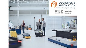 Foto de Pilz exhibe sus soluciones para el futuro de la intralogstica segura en Logistics & Automation 2023