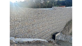 Reconstruccin del terrapln y plataforma vial en la carretera EN 222 en Cinfes