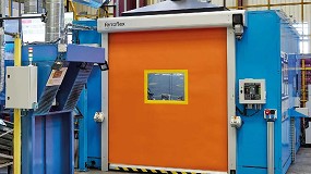 Foto de El uso de las puertas rpidas enrollables Ferroflex en el sector industrial