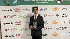 Foto de Javier Brey, presidente de la AeH2, galardonado con el premio Directivo Capital 2023