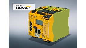 Foto de Pilz crea el mdulo de comunicacin FSoE para la transferencia segura de datos del microcontrol configurable PNOZmulti 2