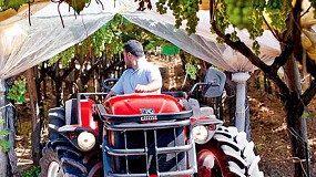 Foto de Antonio Carraro premiado por su tractor TGF 9800 Serie Ergit 100