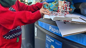 Foto de El 20% del papel y cartón que se recicla durante todo el año en España se recoge en Navidad