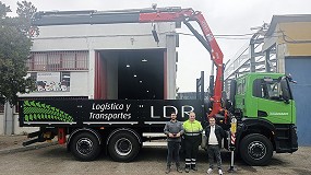 Picture of [es] Logstica y Transportes LDR incorpora una gra Fassi F185A.1.25