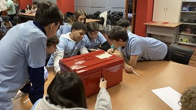 Foto de La Fundacin Laboral de la Construccin acerca el sector a los jvenes a travs de una iniciativa basada en un Scape-Box