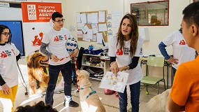 Arranca Momentos by Kiwoko en colaboracin con Hill's, un programa de apoyo con perros de terapia en escuelas de educacin especial
