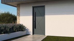 Foto de Puertas de exterior de aluminio altamente seguras, estéticas y con altas prestaciones de confort