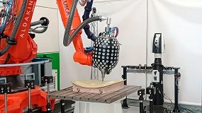 Foto de Eliminacin de la exposicin humana al polvo potencialmente cancergeno y aumento del rendimiento del robot en el mecanizado de piezas de composite