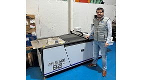 Fotografia de [es] Imprenta Bielsa: mesa de corte digital Duplo PFI Blade B2+; plegadora de alta capacidad GUK FA 36/4 SAF