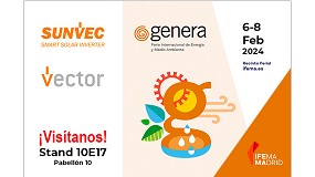 Foto de Sunvec y Vector Energy presentan sus novedades en Genera 2024