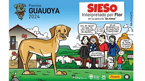 Foto de Flor, la protagonista canina de Un Amor, premio GUAUOYA 2024