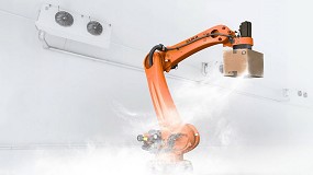 Picture of [es] KR Quantec PA Arctic, el robot de paletizado flexible de Kuka para uso en zonas de refrigeracin a temperaturas extremas de hasta -30 C