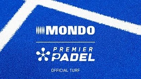 Foto de Mondo, proveedor oficial de césped de Premier Padel