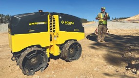 Foto de Bomag presenta la nueva generacin del BMP 8500, su compactador multiusos con control remoto