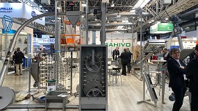 Sahivo presenta un sistema de transporte tubular de arrastre higinico en Exposlidos