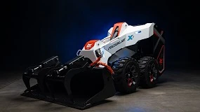 Foto de Bobcat mostrará por primera vez el concepto de cargadora autónoma RogueX2 en Intermat 2024