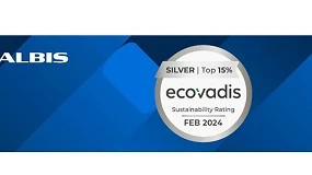 Foto de Albis conquista prata na qualificação de sustentabilidade EcoVadis