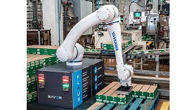 Foto de Unilever utiliza cobots para aliviar la carga de los empleados en el proceso de paletizado