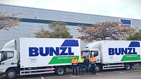 Fraikin entrega nuevos veh�culos el�ctricos iJAC 7,5 a la empresa Bunzl