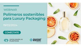 Foto de El CEP organiza el webinar 'Polmeros sostenibles para luxury packaging' el 19 de marzo