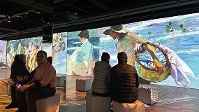 Foto de El Centro de Arte Amatller acoge ‘Sorolla, una nueva dimensión’, la experiencia inmersiva que conmemora el centenario del pintor