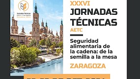Foto de Las XXXVI Jornadas Tcnicas de la AETC se celebrarn el 22 y 23 de octubre en Zaragoza