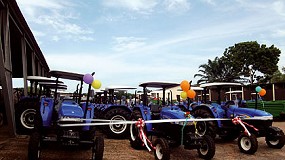 Foto de New Holland suministra una flota de 125 tractores a Ghana